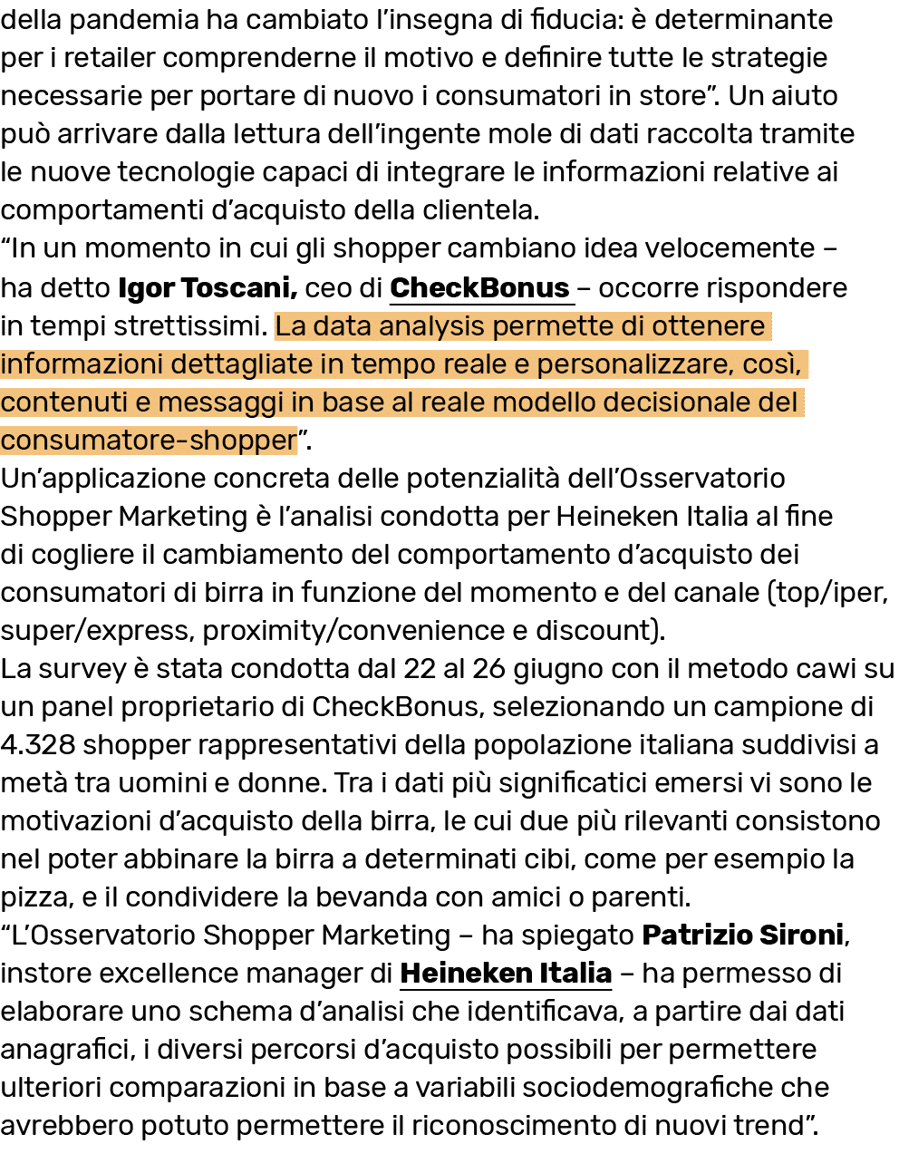 della pandemia ha cambiato l insegna di fiducia: è determinante per i retailer comprenderne il motivo e definire tutt   