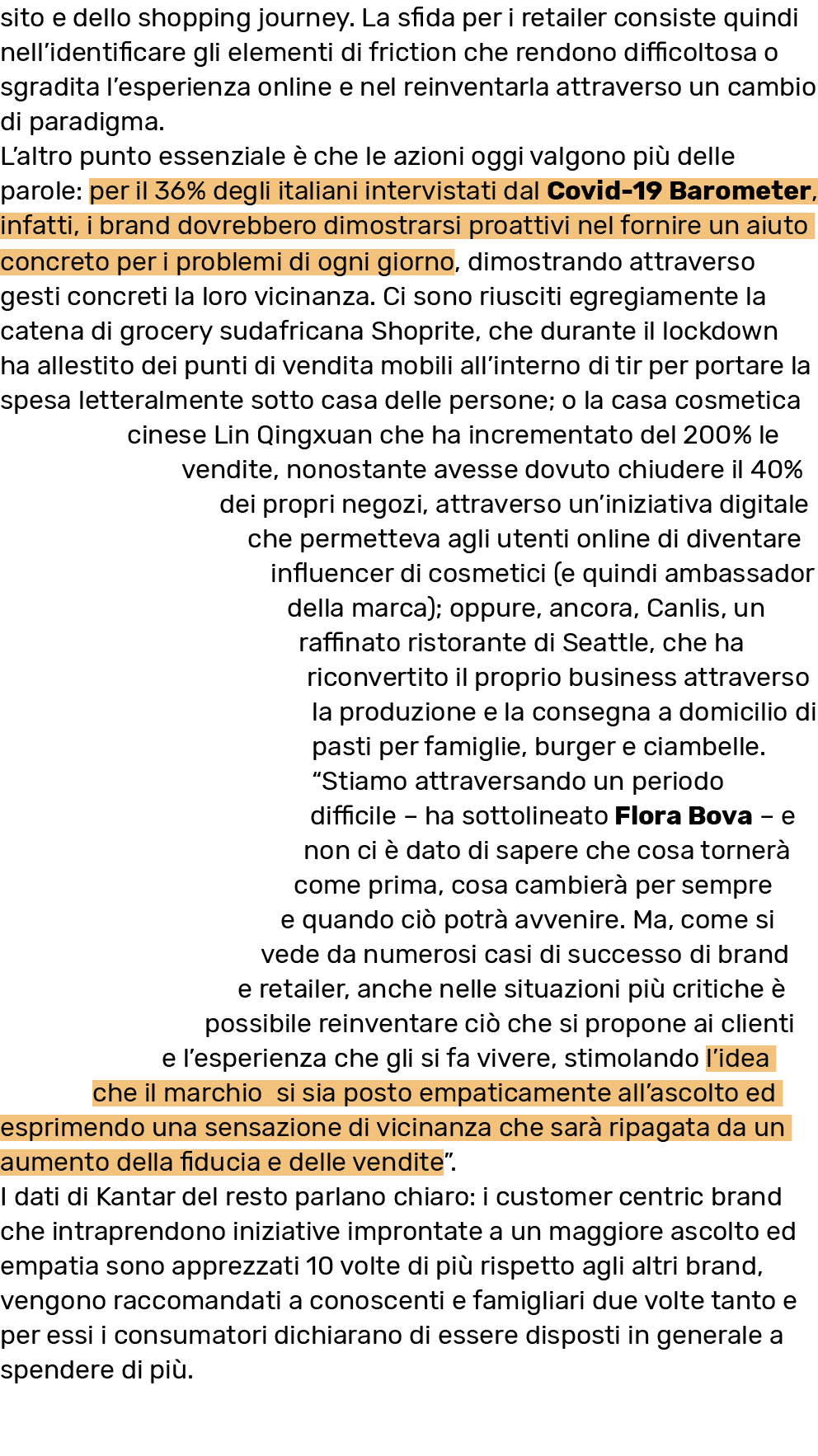 sito e dello shopping journey  La sfida per i retailer consiste quindi nell identificare gli elementi di friction che   