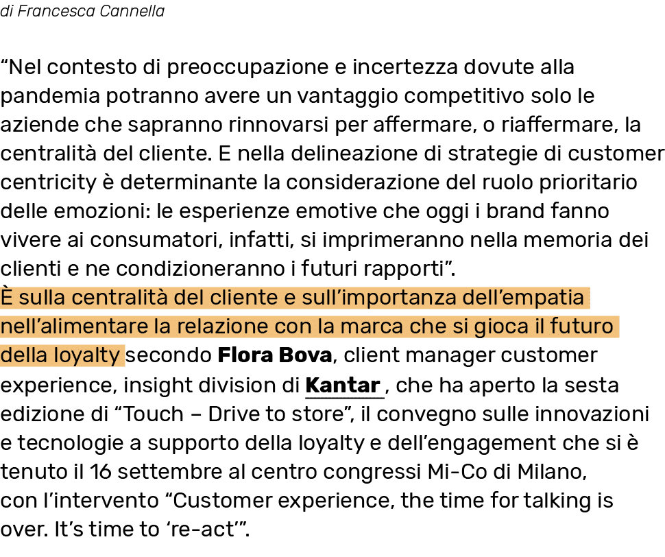 di Francesca Cannella  Nel contesto di preoccupazione e incertezza dovute alla pandemia potranno avere un vantaggio c   