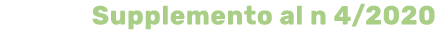 Supplemento al n 4 2020