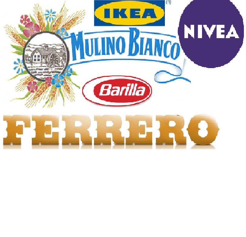 Mulino Bianco, Ferrero, Barilla, Ikea e Nivea sono i top brand degli italiani