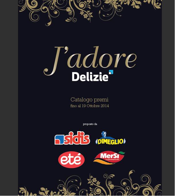 Al via il catalogo a premi J’adore Delizie