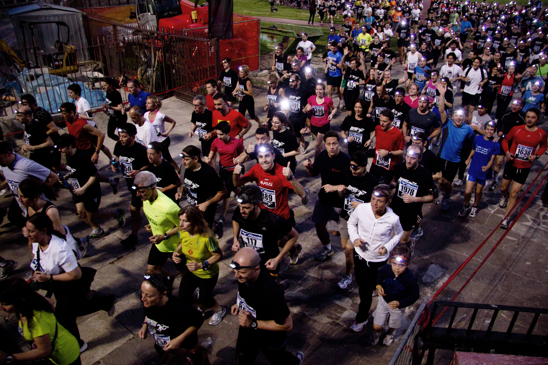 Energizer illumina Milano con la NightRun for Unicef