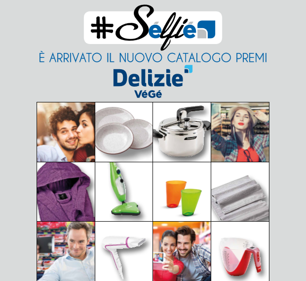 Al via il nuovo catalogo premi Delizie VéGé