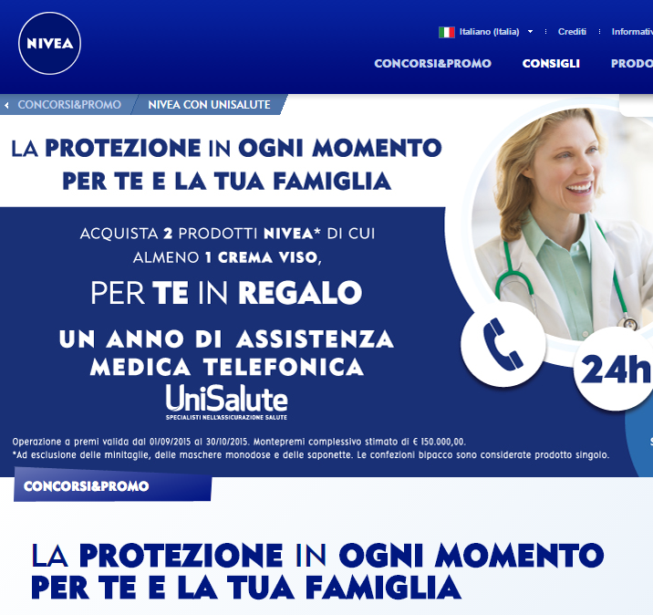 Premiati con un servizio di consulenza medica e assistenza