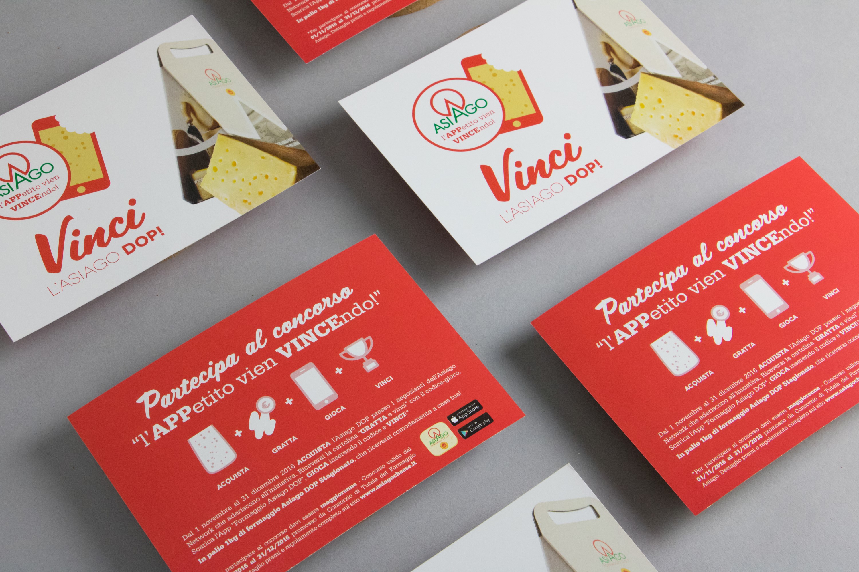 L’app per vincere una fornituradi formaggio stagionato