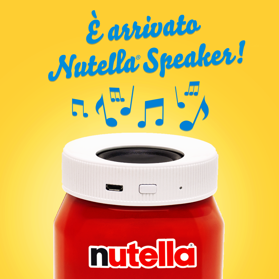 Ferrero premia i consumatori con uno speaker Bluetooth “barattolino”
