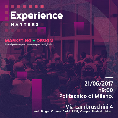 I nuovi pattern per la convergenza digitale a “Experience matters”