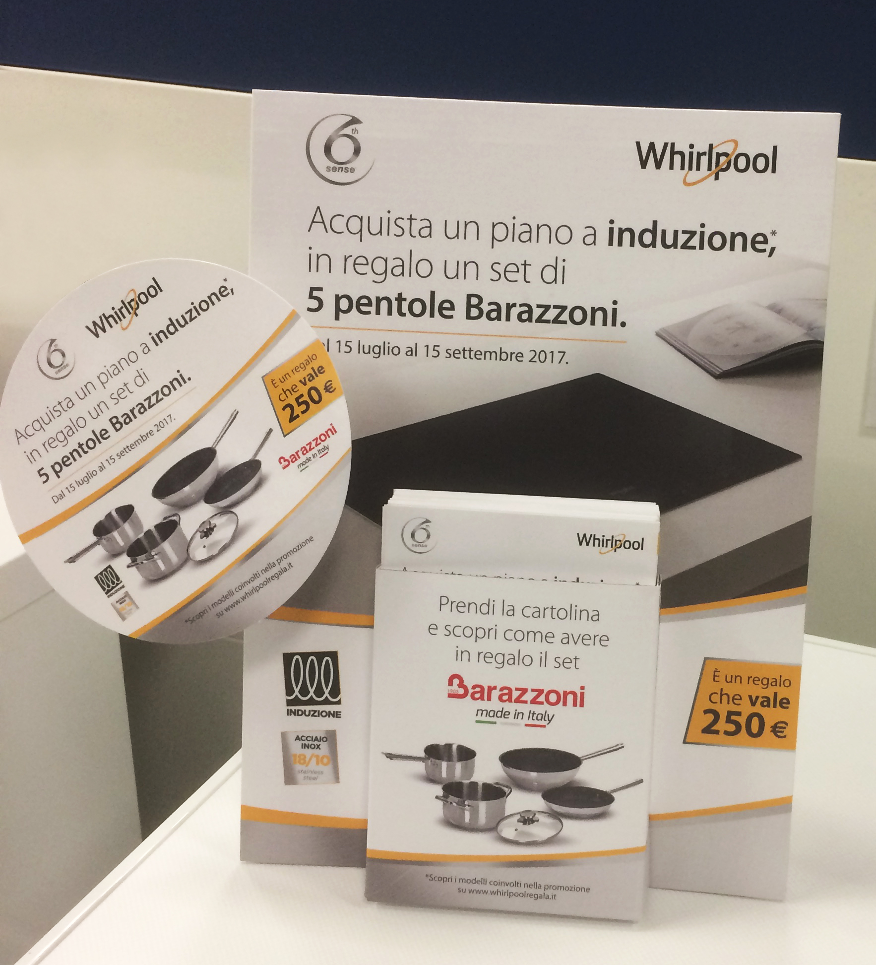 Whirpool e Barazzoni partner di una promozione “da chef”