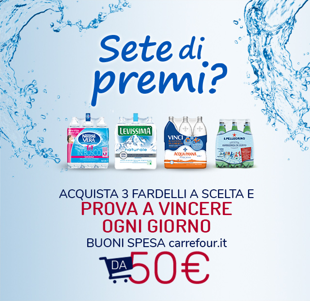 Con “Sete di premi?” S.Pellegrino punta sugli acquirenti online