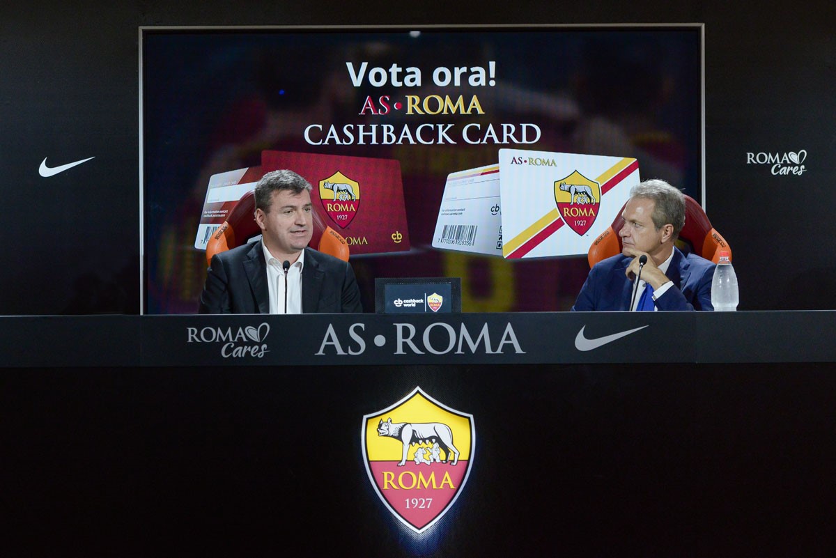 Nasce l’As Roma Cashback Program, lancio ufficiale a gennaio