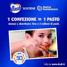 La campagna di Dash a sostegno del Banco Alimentare