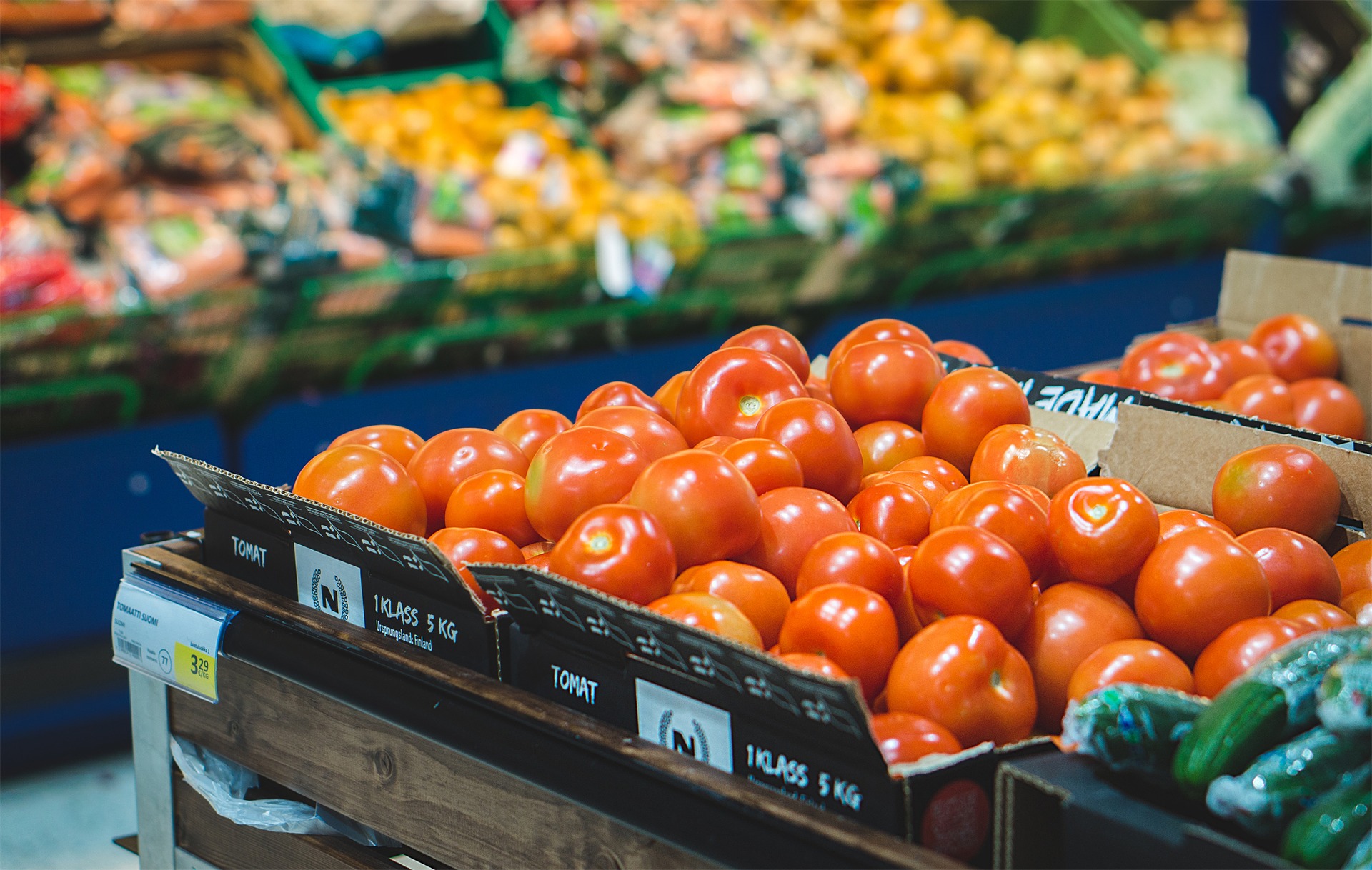 Più prodotti alimentari salutari nel carrello degli italiani