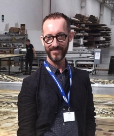 Lorenzo Cutùli, artista che ha formato la copertura del Duomo di Ferrara