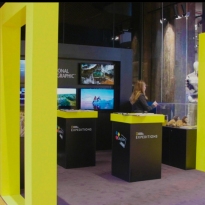 Wui realizza lo stand di National Geographic a CityLife