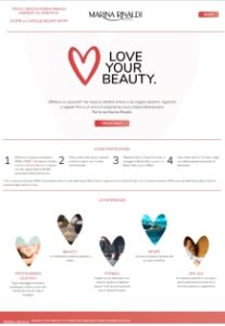 Campagna Love Your Beauty con Marina Rinaldi by Tlc