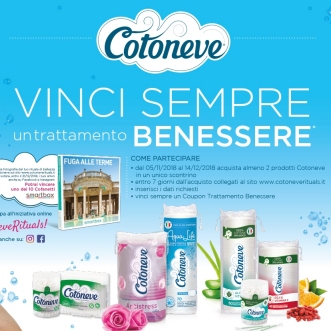 PromotionTag per Cotoneve realizza #CotoneveRituals