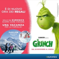 Da Euronics in vacanza con Il Grinch