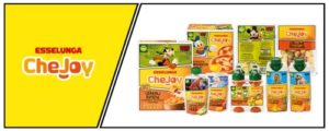 Linea alimentare per bambini CheJoy di Esselunga