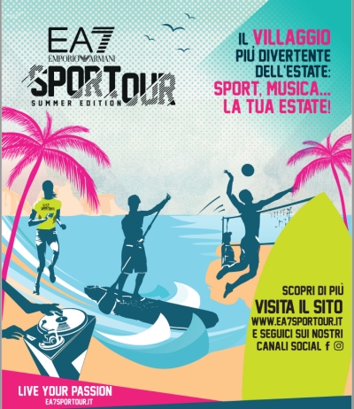 EA7 Emporio Armani porta lo sport in tour