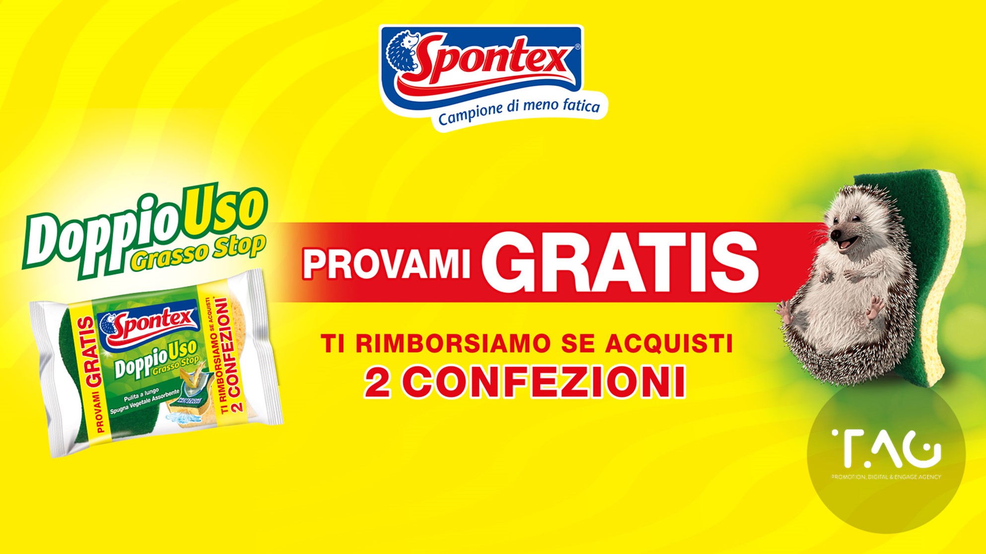 Spontex punta sul cashback  per sostenere le famiglie