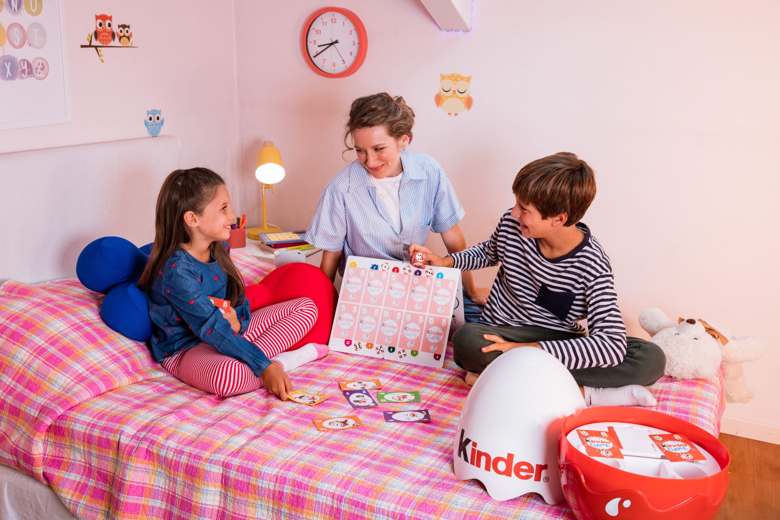 Kinder coinvolge grandi e piccoli  con giochi a sfondo educativo