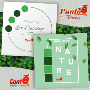I nuovi cataloghi premio di Conté e Puntoé puntano su premi sostenibili