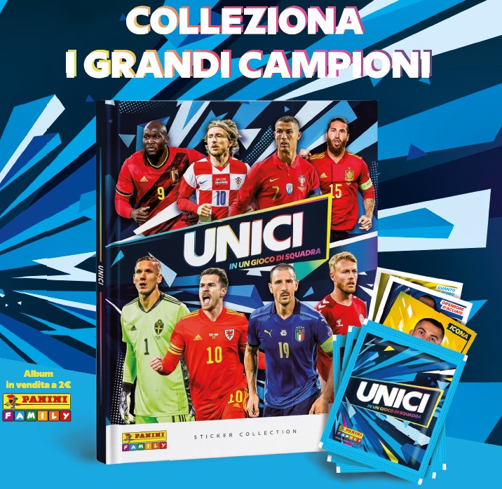 Europei 2021, arrivano le figurine di Gruppo VéGé e Panini