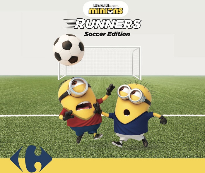 Carrefour lancia la sfida dei Minions Runners