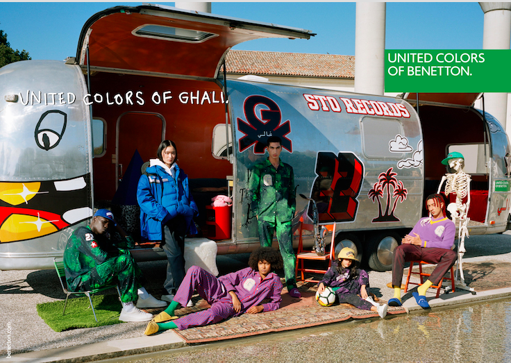 Benetton lancia la seconda capsule collection con Ghali