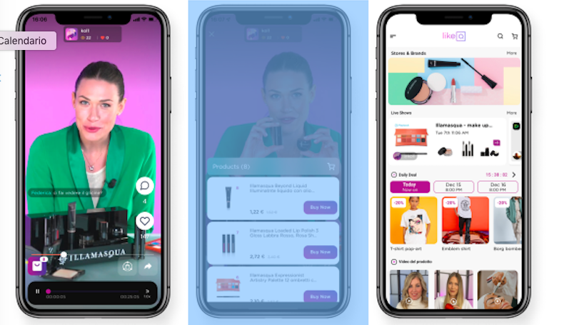 Shopping live streaming e videochat con influencer nell’app di Qvc