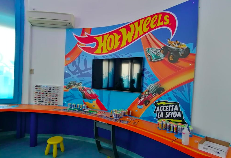 Hot Wheels inaugura la Stanzallegra all’Ospedale dei bambini Buzzi