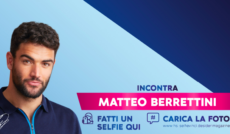 Head&Shoulders fa incontrare Matteo Berrettini