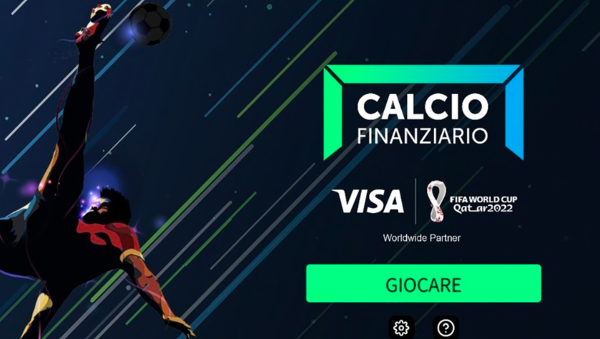 Visa punta all’educazione finanziaria con un nuovo videogioco sul calcio