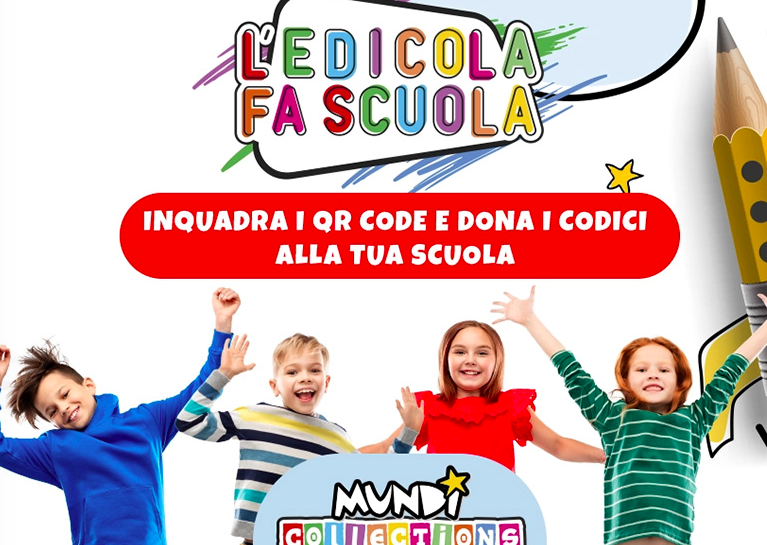 È in edicola la nuova iniziativa a sostegno della scuola