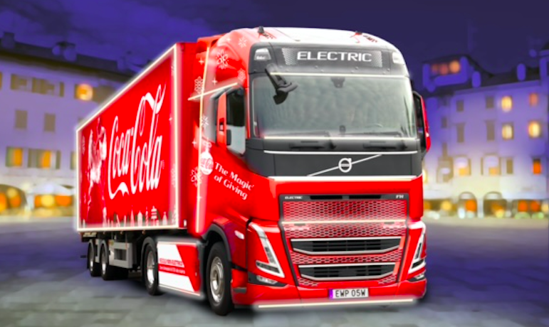 Il Coca-Cola Truck in tour per l’Italia con Banco Alimentare
