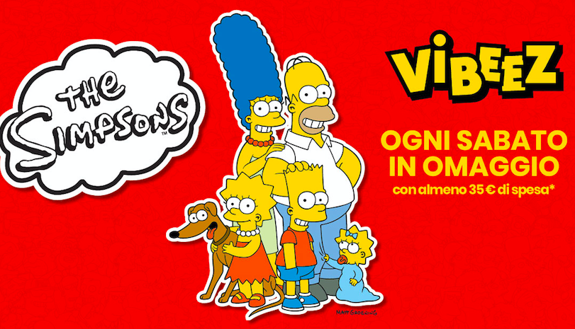 Da Eurospin arrivano i The Simpsons