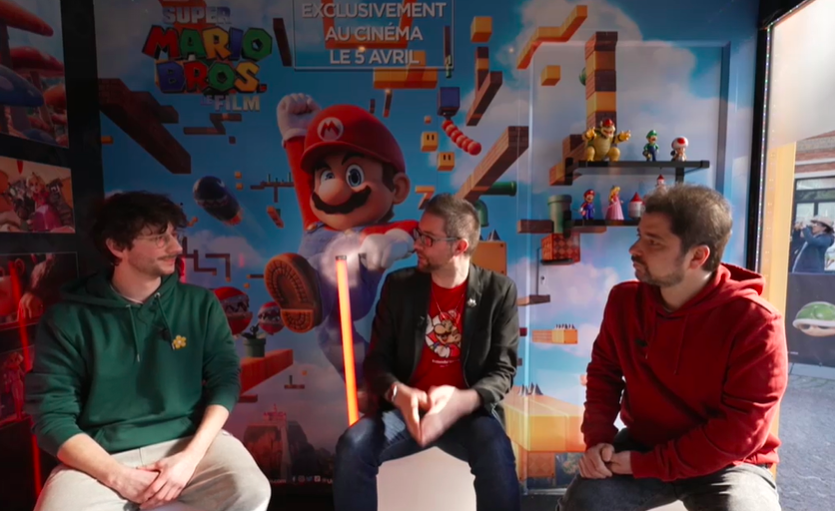 Super Mario al Centre Pompidou con un evento streaming di Twitch
