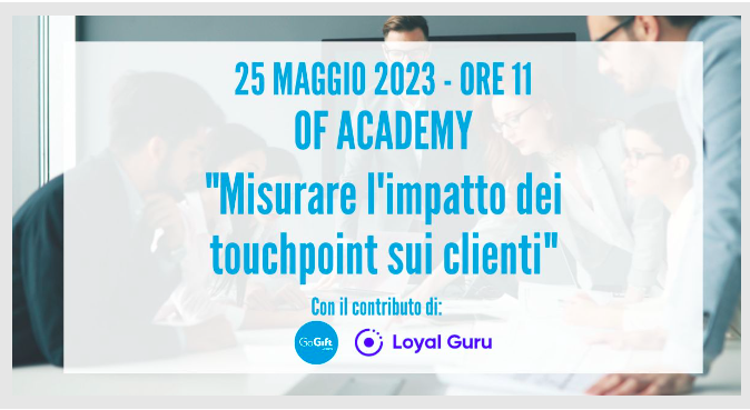 Terzo webinar dell’Osservatorio Fedeltà Academy il 25 maggio