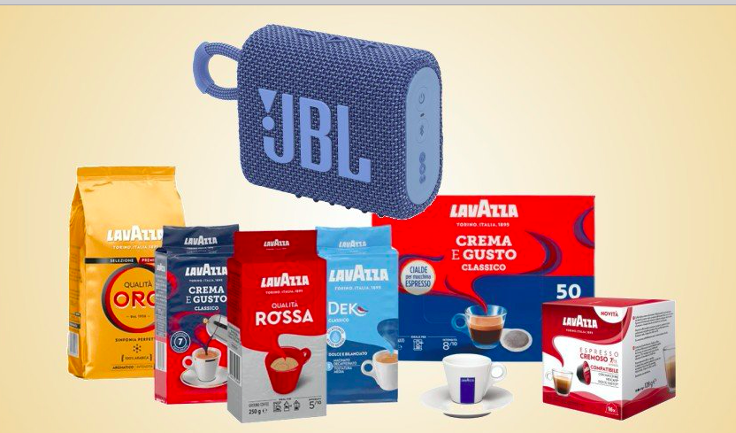 Lavazza premia con speaker personalizzabili