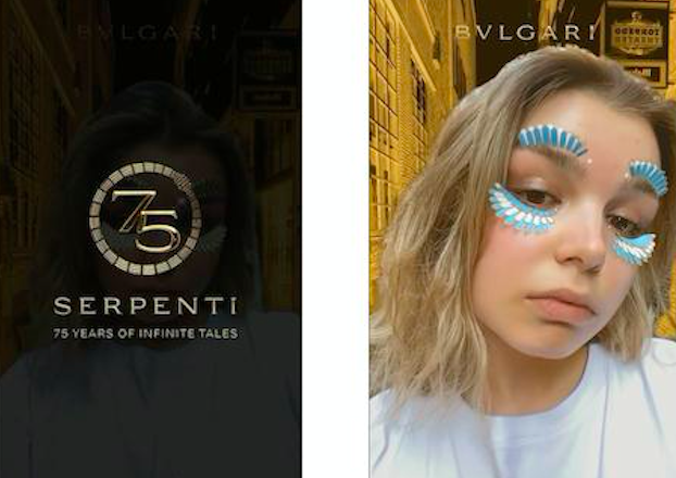 Bulgari e Snapchat presentano nuove esperienze in realtà aumentata