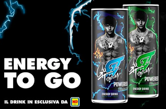 Yummer’s e Md presentano l’energy drink con il trapper Tony Effe