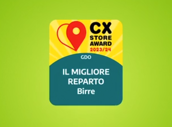 CX Store Award 2023/24 a Tosano_Il Migliore Reparto Birre