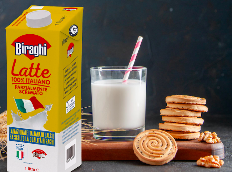 Biraghi inaugura un nuovo packaging green per il Latte Uht