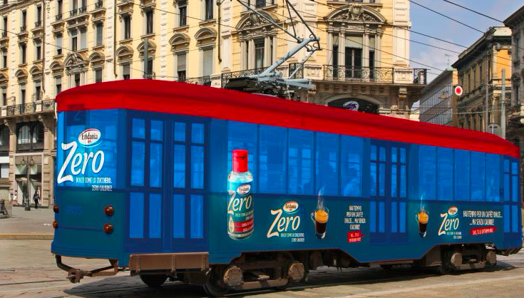 Eridania fa vivere un’experience a bordo di un tram brandizzato