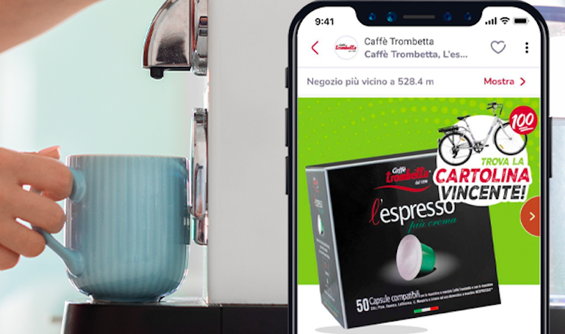 Caffè Trombetta punta sul concorso digital “L’espresso in bicicletta”