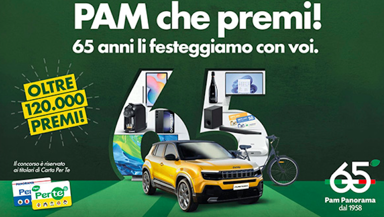 Pam Panorama festeggia i suoi 65 anni con una “pioggia” di premi
