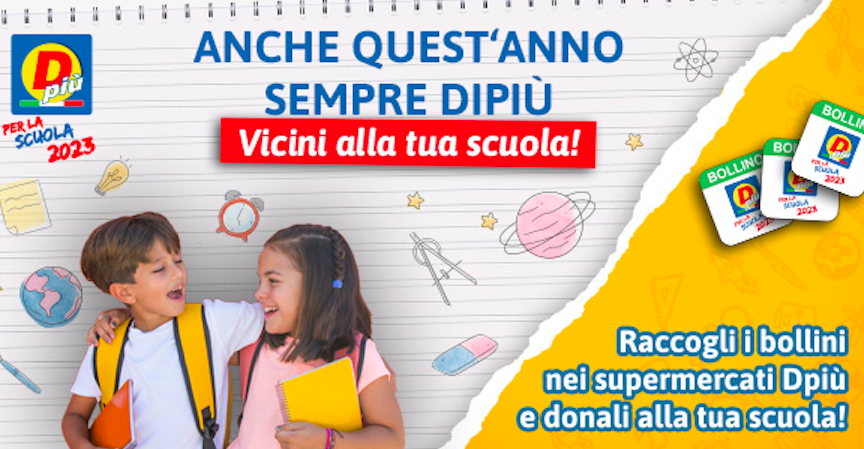 Dpiù sostiene e premia le scuole del territorio