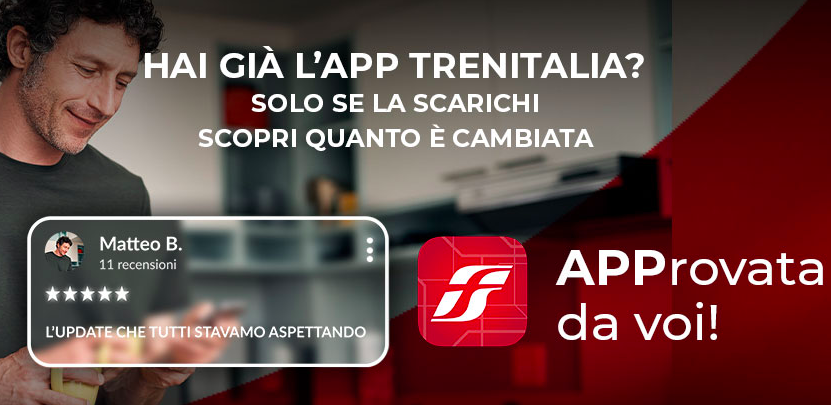 Trenitalia migliora l’experience sull’app