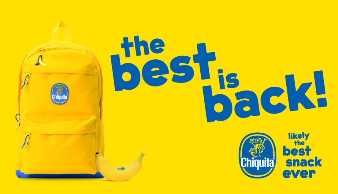 A settembre zaino in spalla con Chiquita
